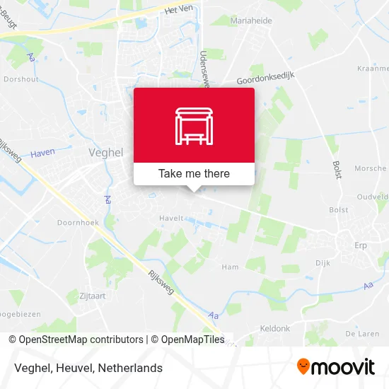 Veghel, Heuvel map