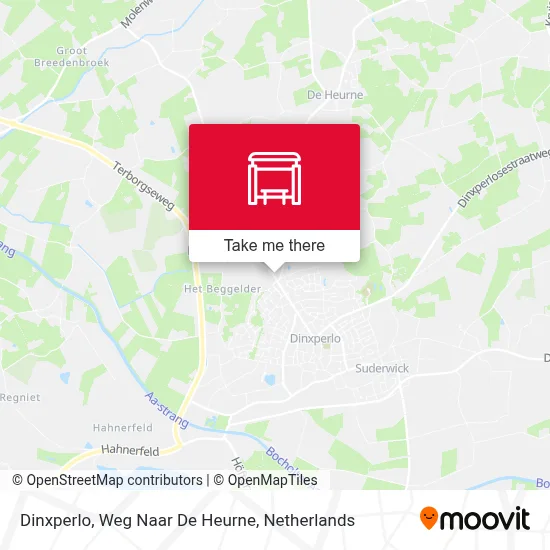 Dinxperlo, Weg Naar De Heurne map