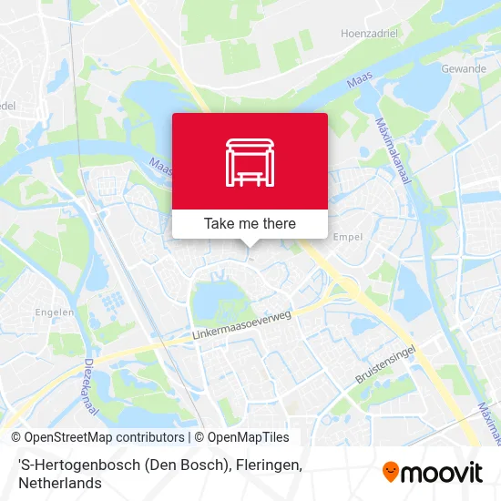 'S-Hertogenbosch (Den Bosch), Fleringen map