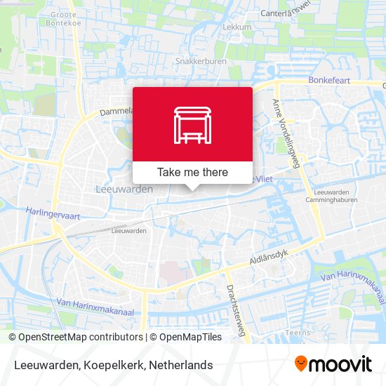 Leeuwarden, Koepelkerk map