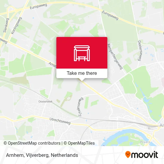 Arnhem, Vijverberg map