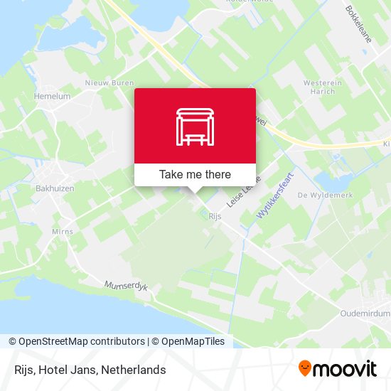 Rijs, Hotel Jans map