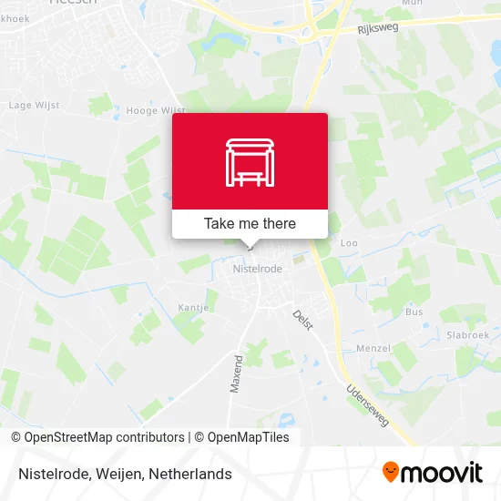 Nistelrode, Weijen map