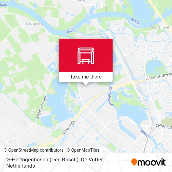 'S-Hertogenbosch (Den Bosch), De Vutter Karte