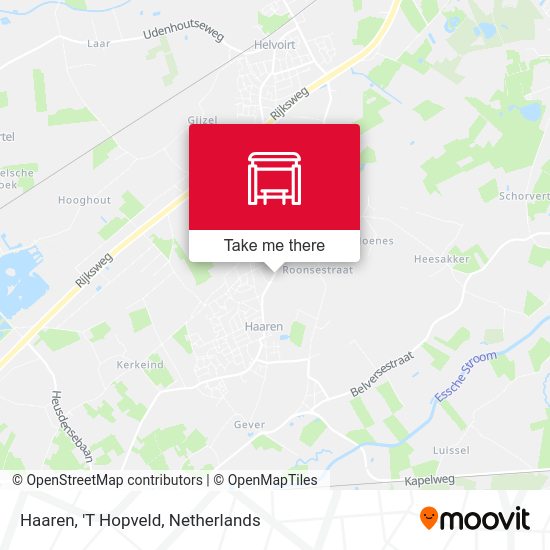 Haaren, 'T Hopveld map