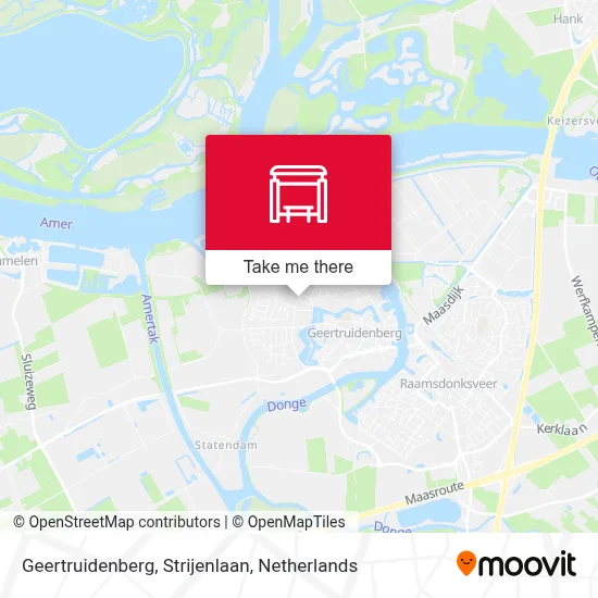 Geertruidenberg, Strijenlaan map
