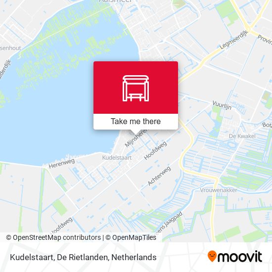 Kudelstaart, De Rietlanden map