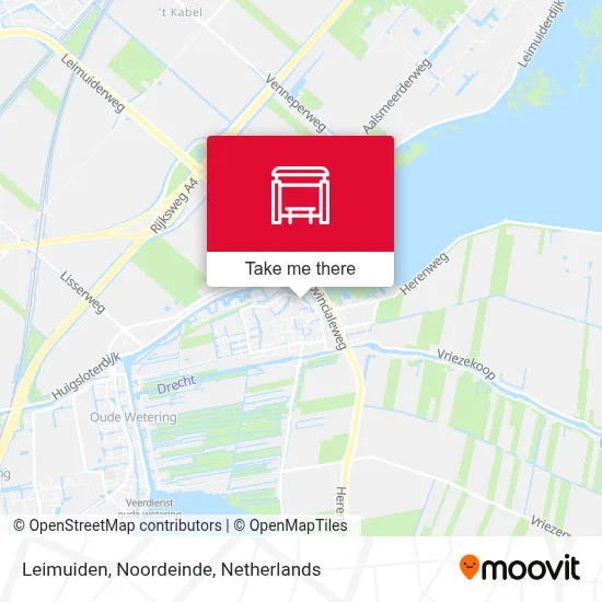Leimuiden, Noordeinde map