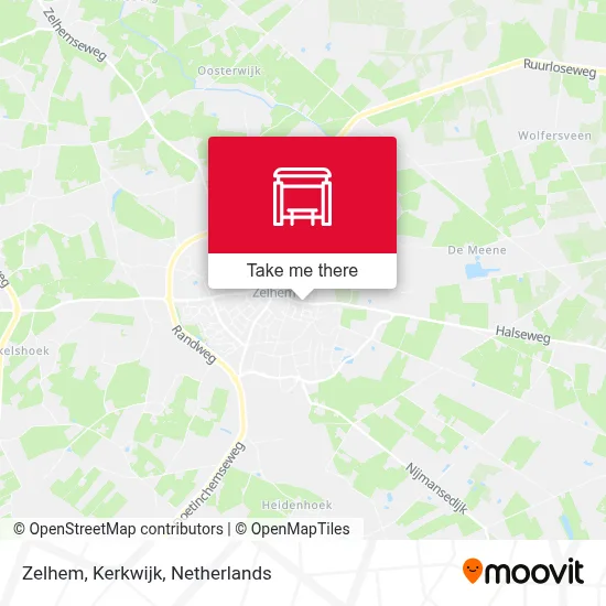 Zelhem, Kerkwijk map