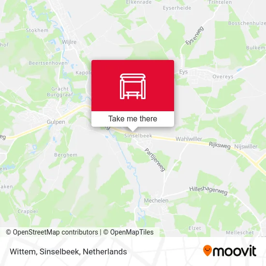 Wittem, Sinselbeek map