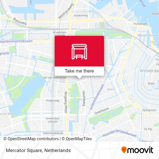 Mercatorplein Karte