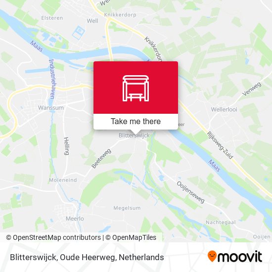 Blitterswijck, Oude Heerweg map