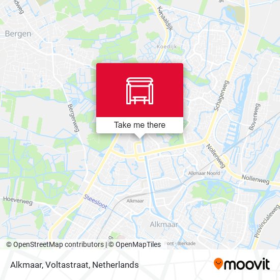 Alkmaar, Voltastraat map