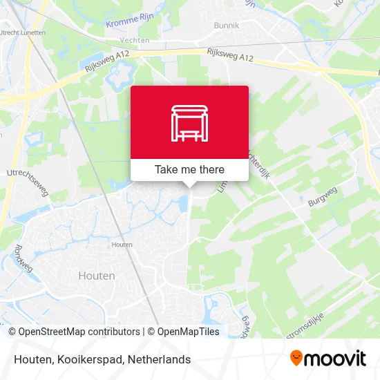 Houten, Kooikerspad map