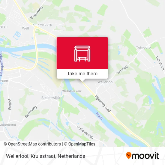 Wellerlooi, Kruisstraat map