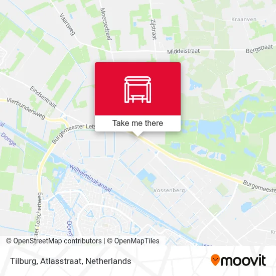 Tilburg, Atlasstraat map