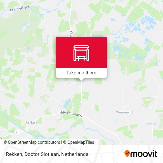 Rekken, Doctor Slotlaan map