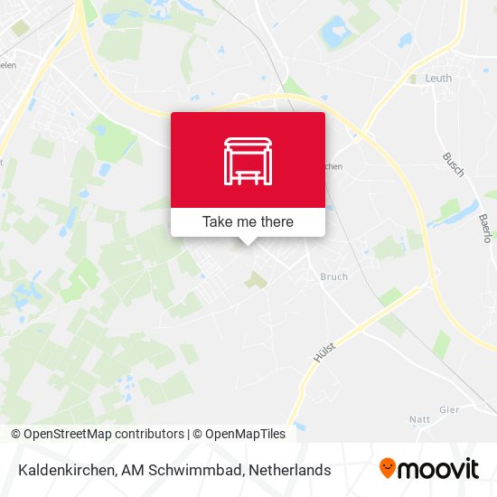 Kaldenkirchen, AM Schwimmbad map