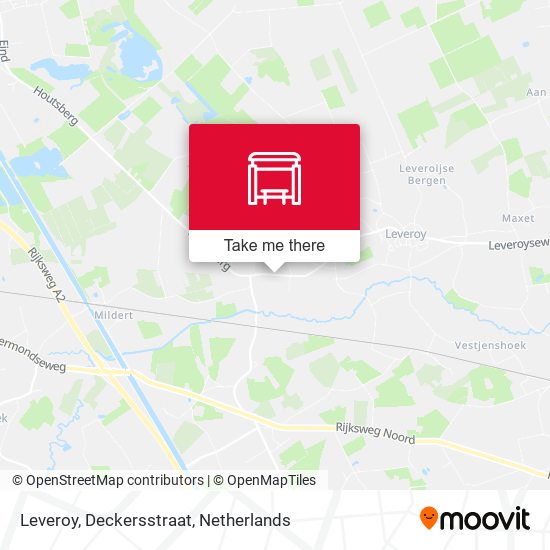 Leveroy, Deckersstraat map