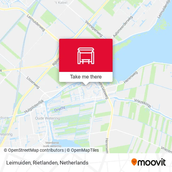 Leimuiden, Rietlanden map