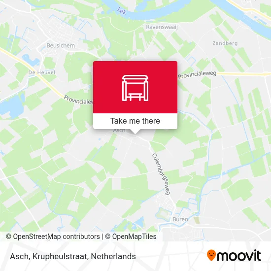 Asch, Krupheulstraat map