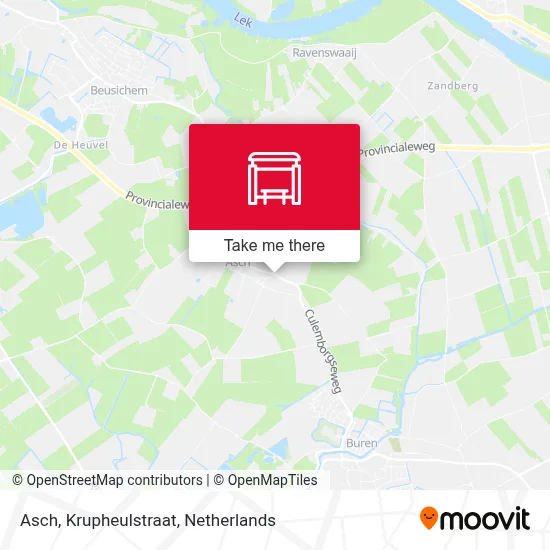 Asch, Krupheulstraat map