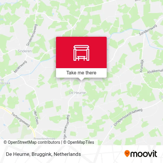 De Heurne, Bruggink map