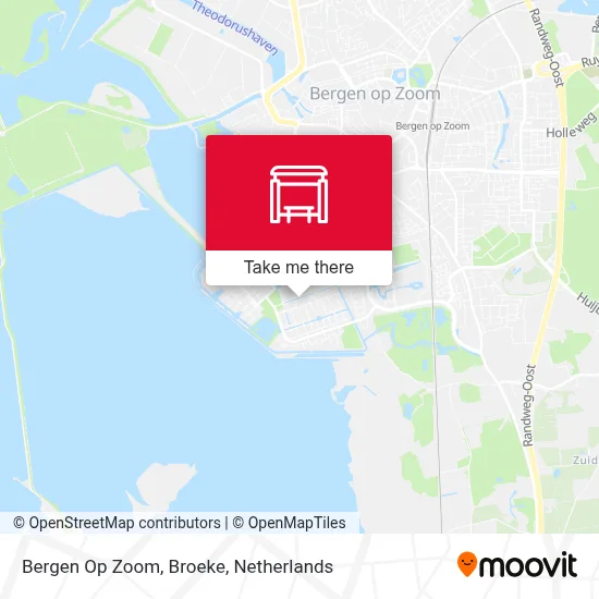 Bergen Op Zoom, Broeke Karte