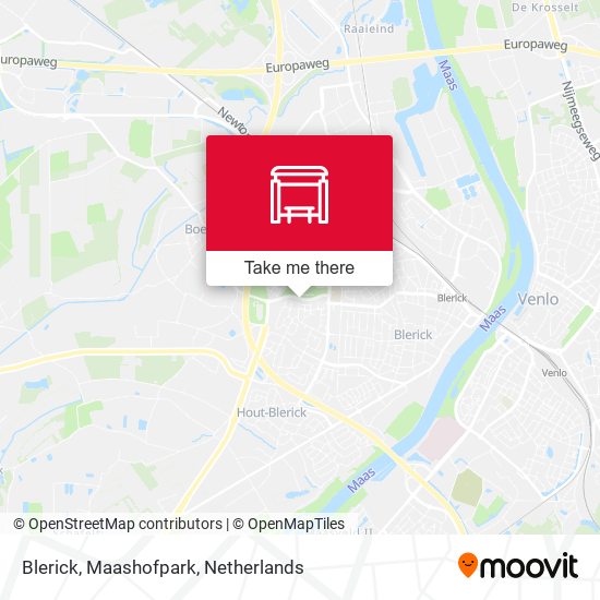Blerick, Maashofpark map