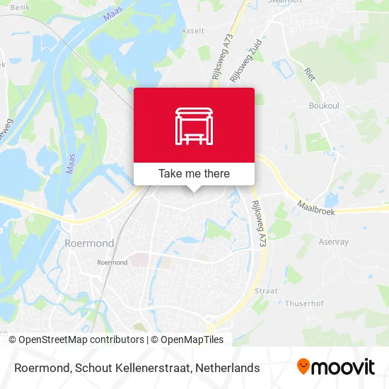 Roermond, Schout Kellenerstraat map