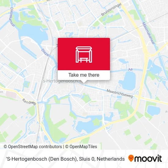 'S-Hertogenbosch (Den Bosch), Sluis 0 map