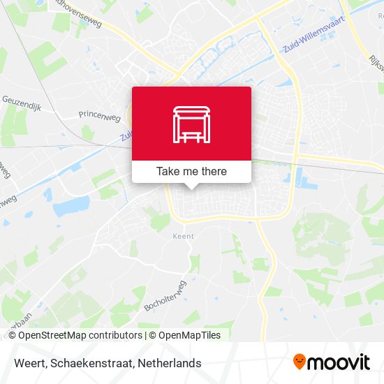 Weert, Schaekenstraat map