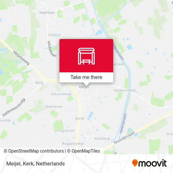 Meijel, Kerk map