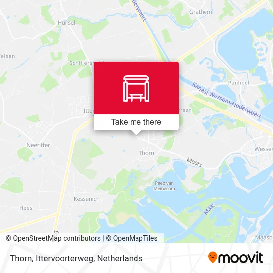Thorn, Ittervoorterweg map