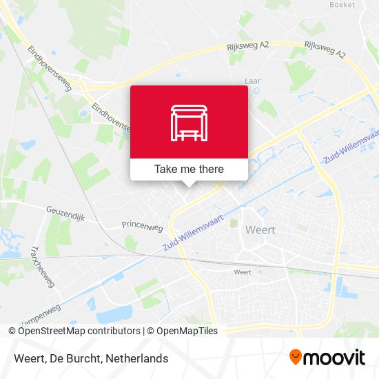 Weert, De Burcht map