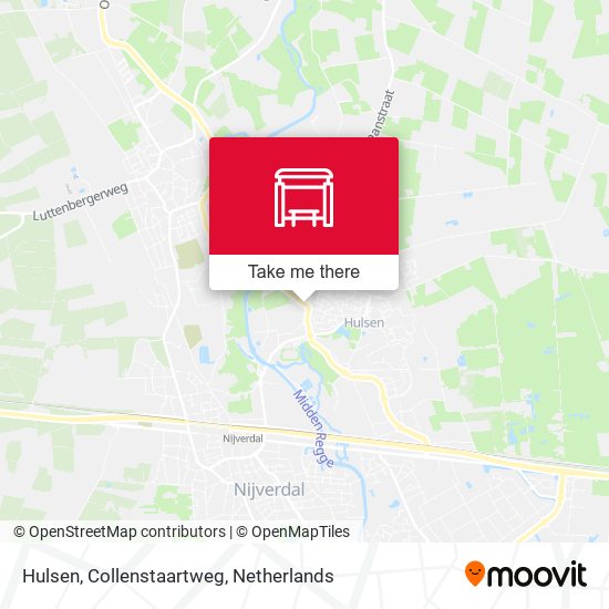 Hulsen, Collenstaartweg map