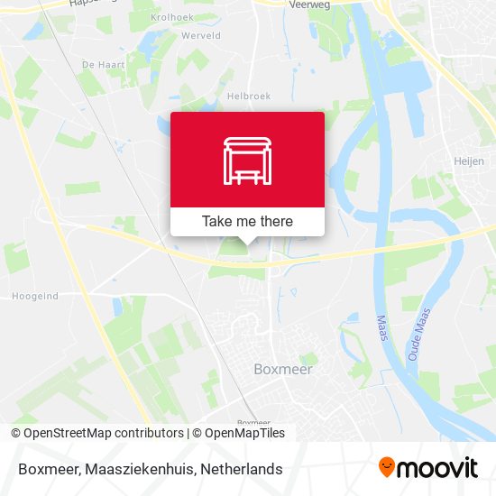 Boxmeer, Maasziekenhuis map