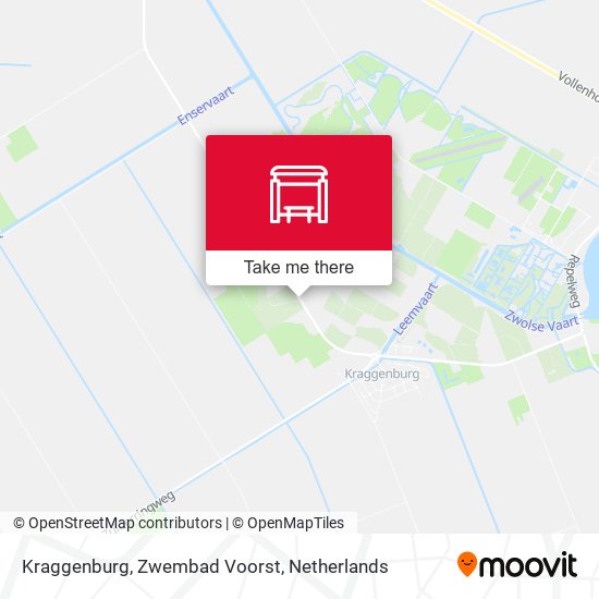 Kraggenburg, Zwembad Voorst map