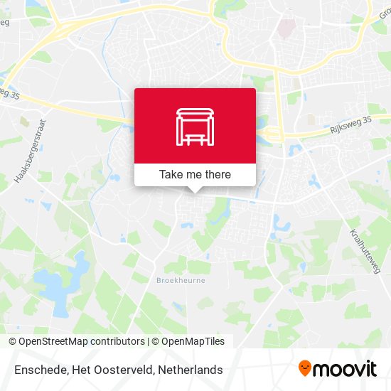 Enschede, Het Oosterveld map