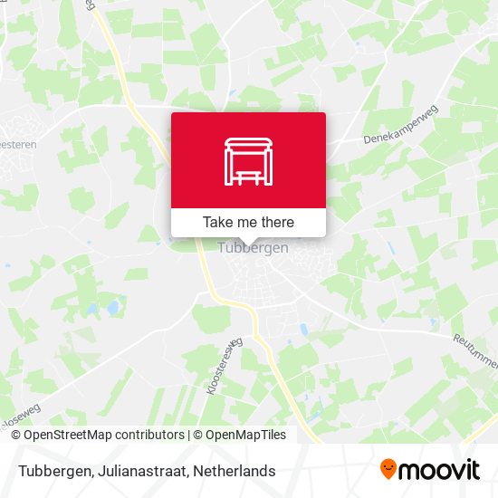 Tubbergen, Julianastraat map