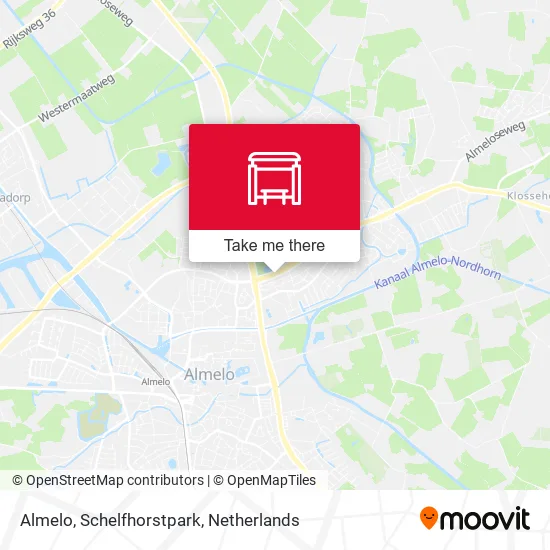 Almelo, Schelfhorstpark map