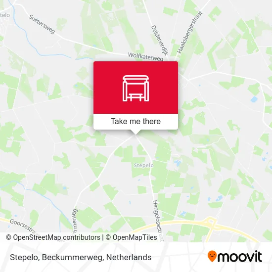 Stepelo, Beckummerweg Karte
