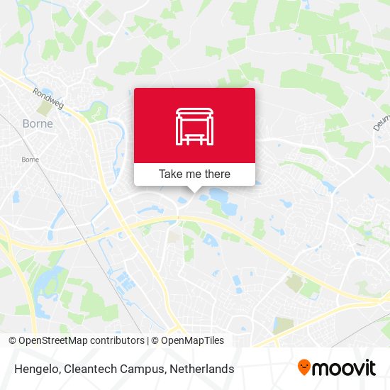 Hengelo, Cleantech Campus map
