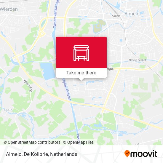 Almelo, De Kolibrie map