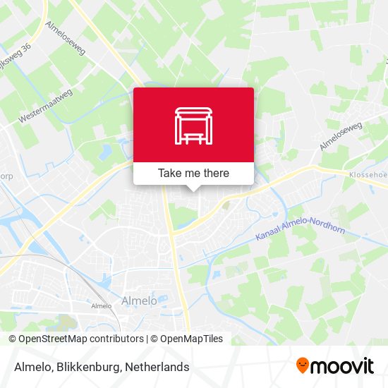 Almelo, Blikkenburg map