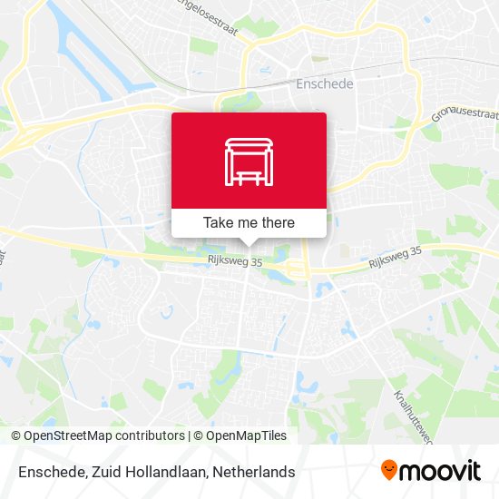 Enschede, Zuid Hollandlaan map