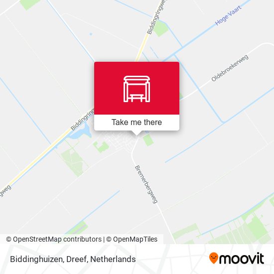 Biddinghuizen, Dreef map