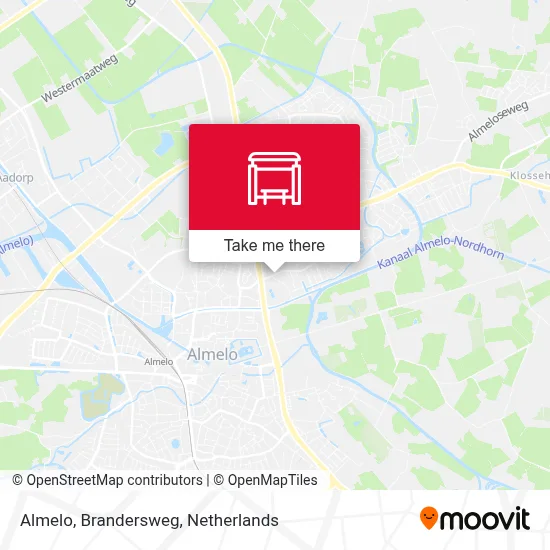 Almelo, Brandersweg map