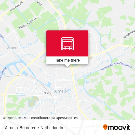 Almelo, Buurstede map