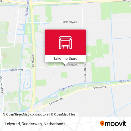Lelystad, Runderweg map
